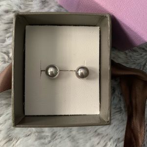 Silver Michael hill earrings